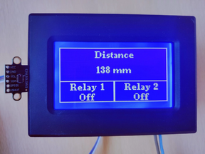 LaserDistanceControl LCD Main
